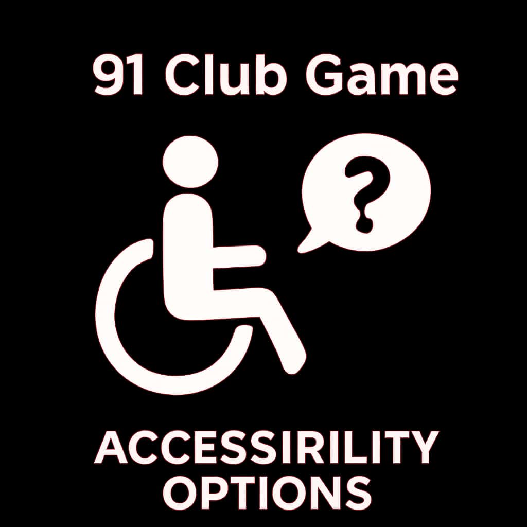 Icon representing 91 Club Game Accessibility Options.