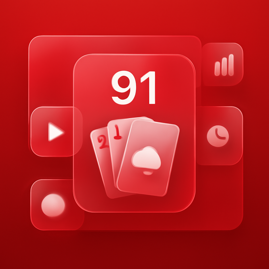 Illustration explaining the steps for downloading the 91 Club Game App.