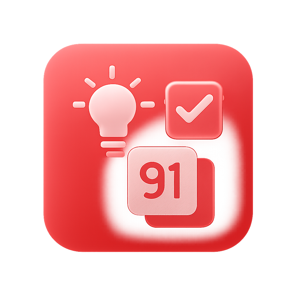 A badge icon representing the latest features of 91 Club Game.