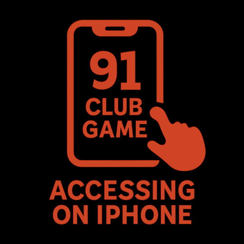 Icon representing Accessing 91 Club Game on iPhone.