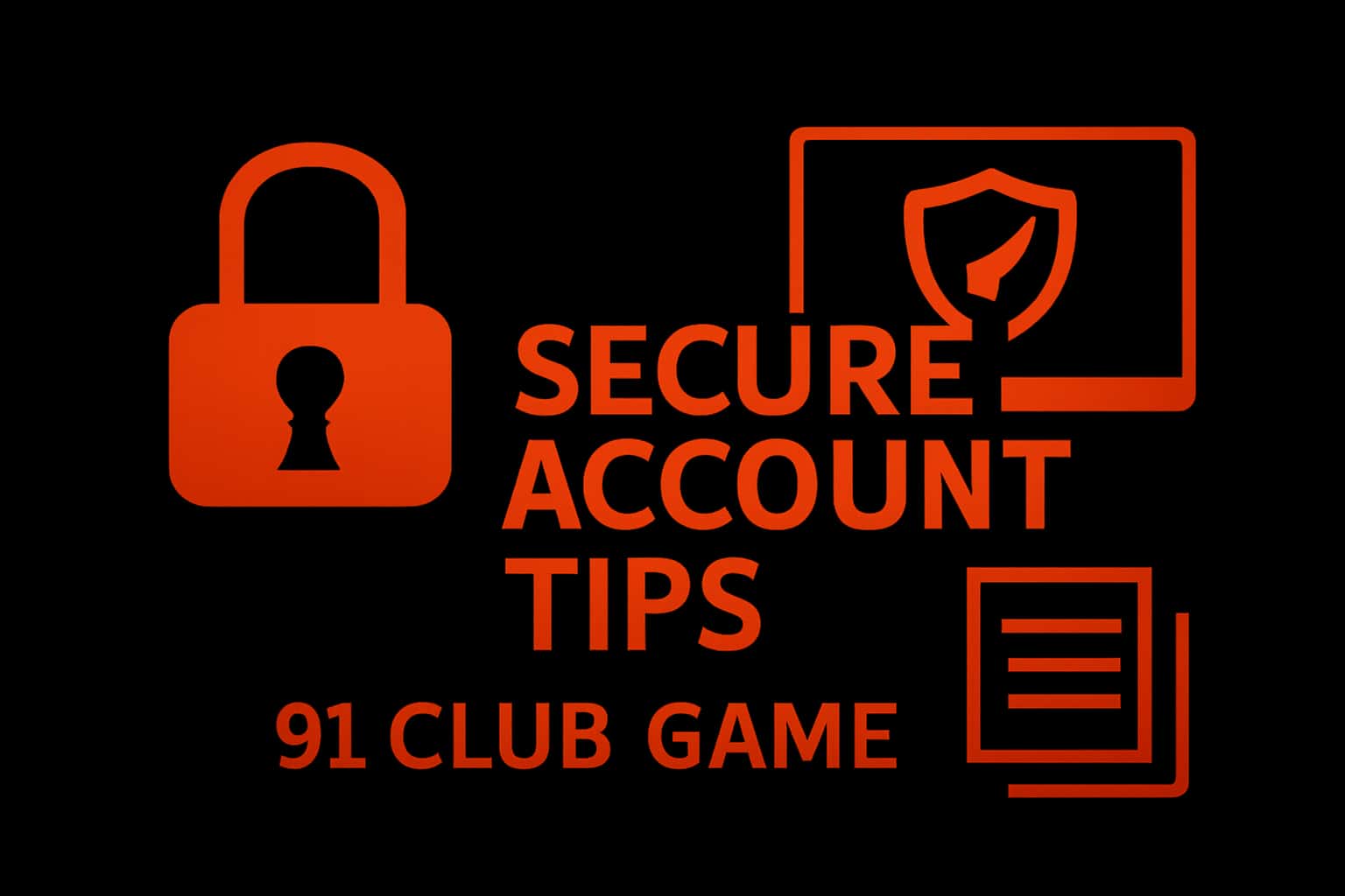 Illustrative image highlighting the importance of securing a gaming account.