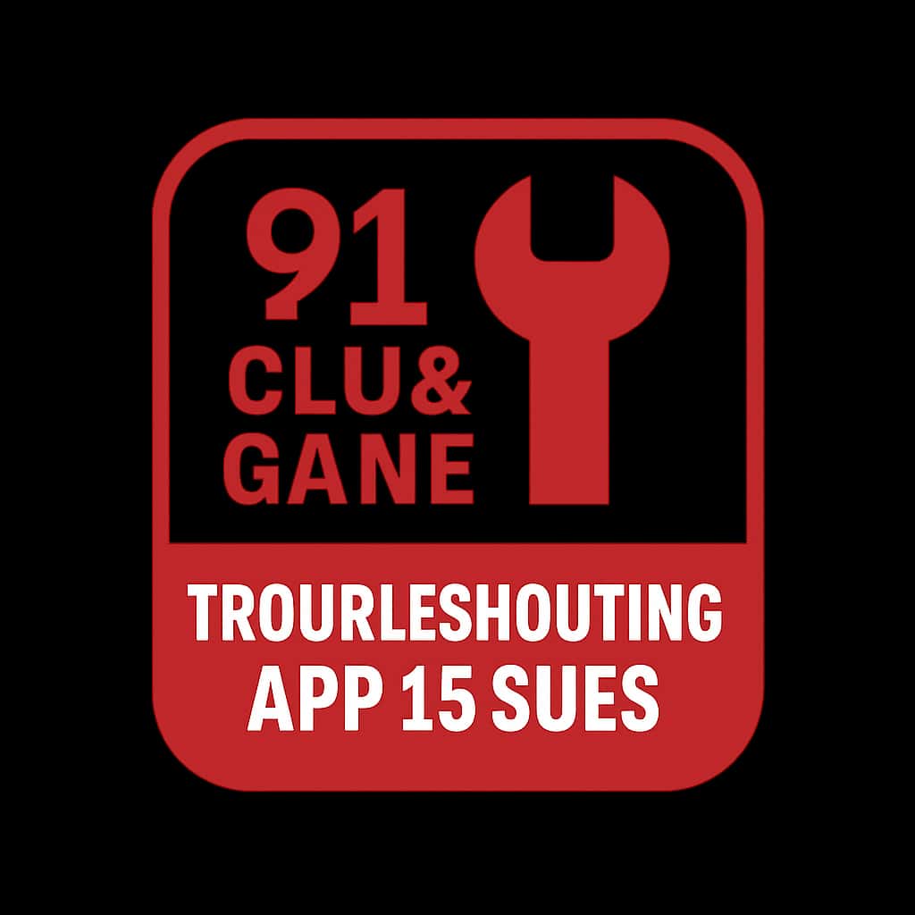 Icon representing guide for 91 Club Game troubleshooting.